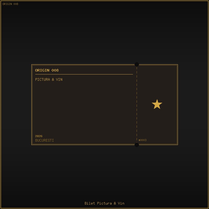 Bilet Pictura si Vin