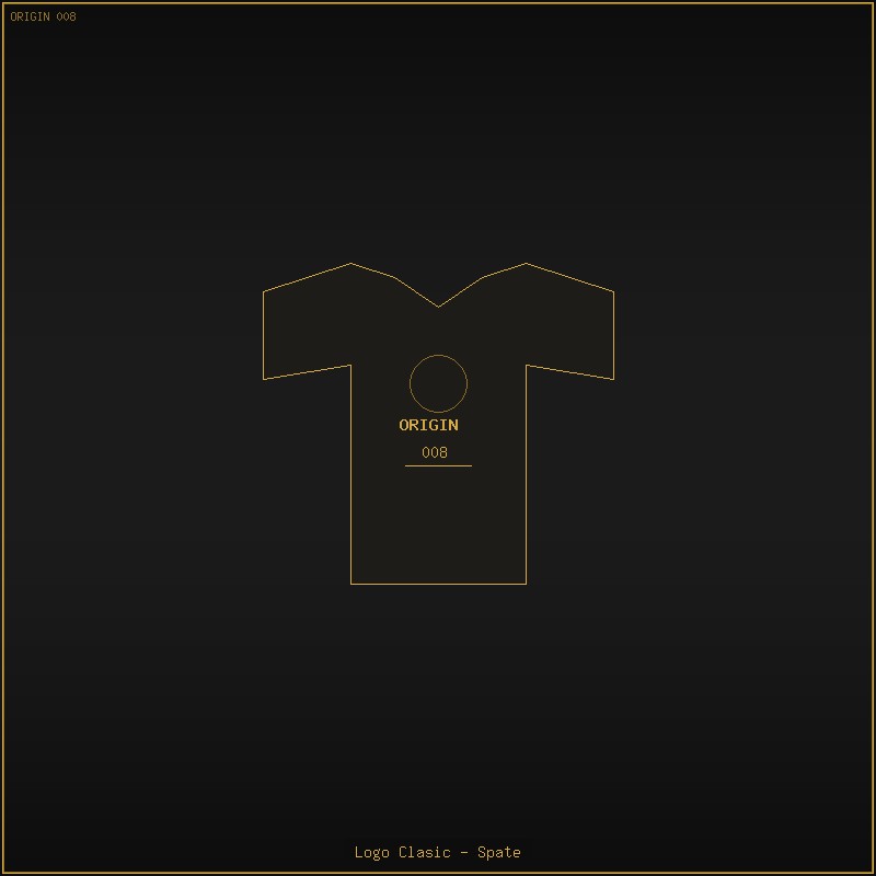 Tricou Origin 008 - Logo Clasic